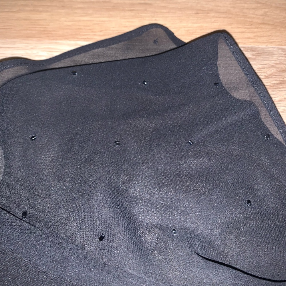 Black scoop neck 3/4 length dress! Perfect condition! - Picture 5 of 5